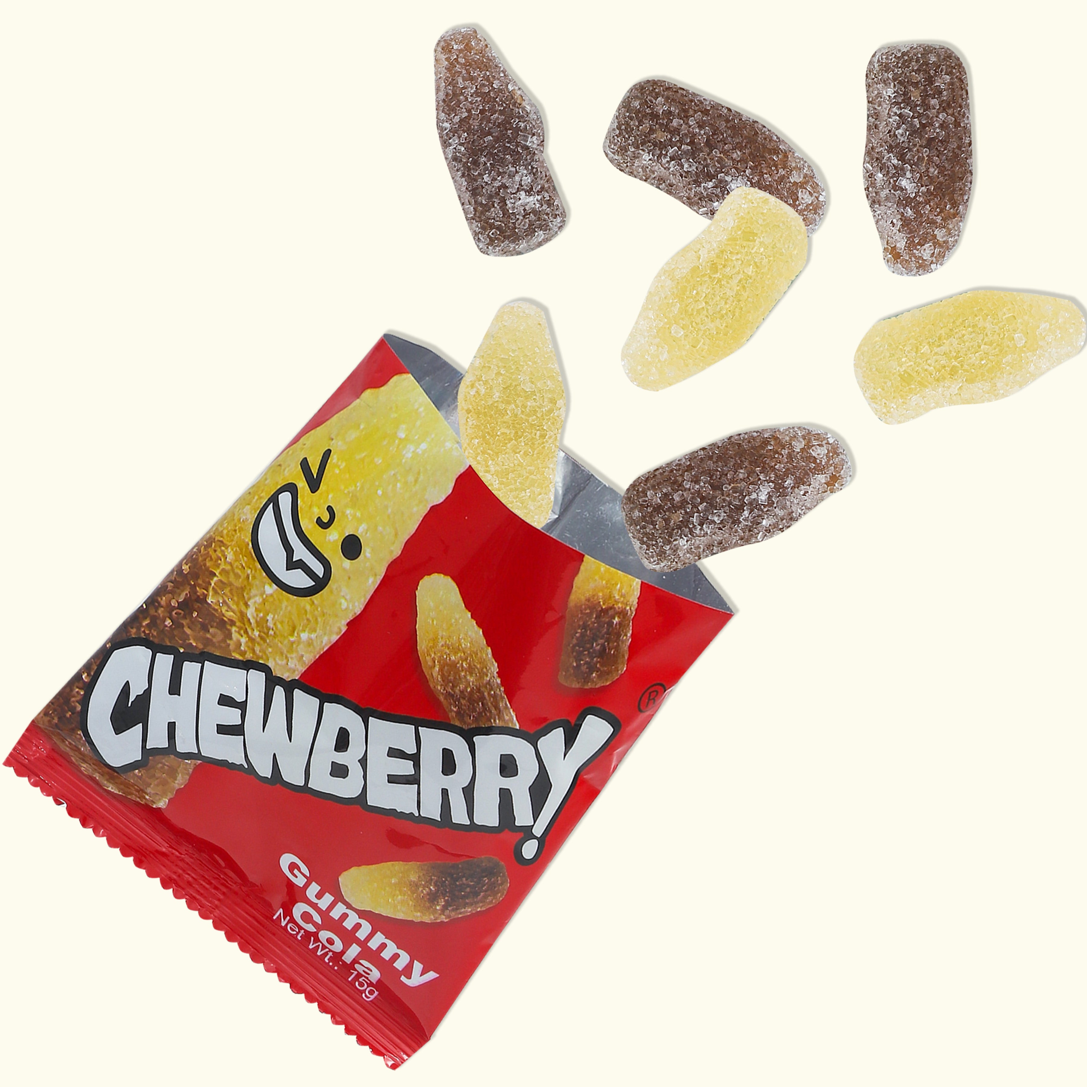 Surprise Squa - 36 Packs Chewberry with Surprise Toys