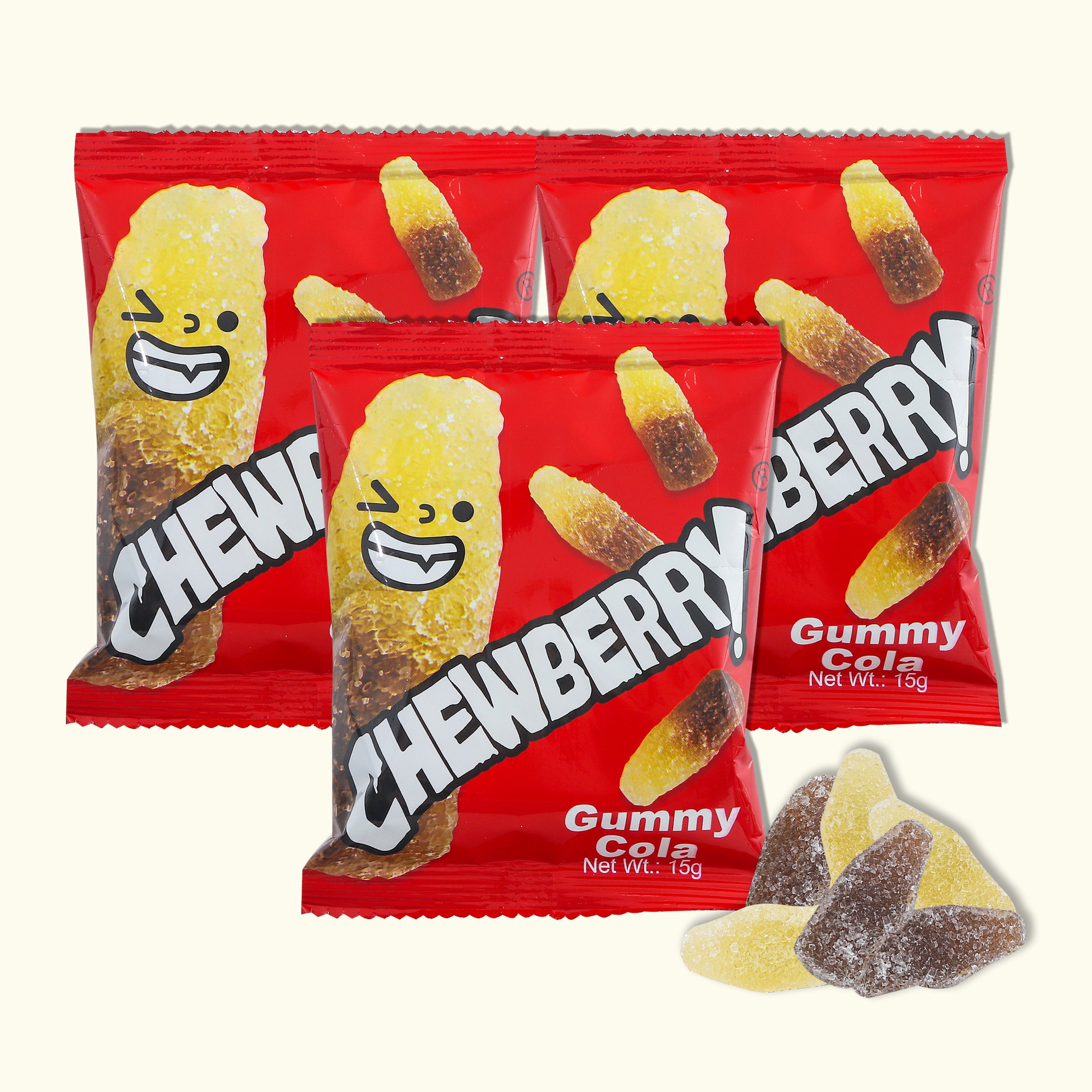 Pantry Stock - 72 Packs Chewberry Cola