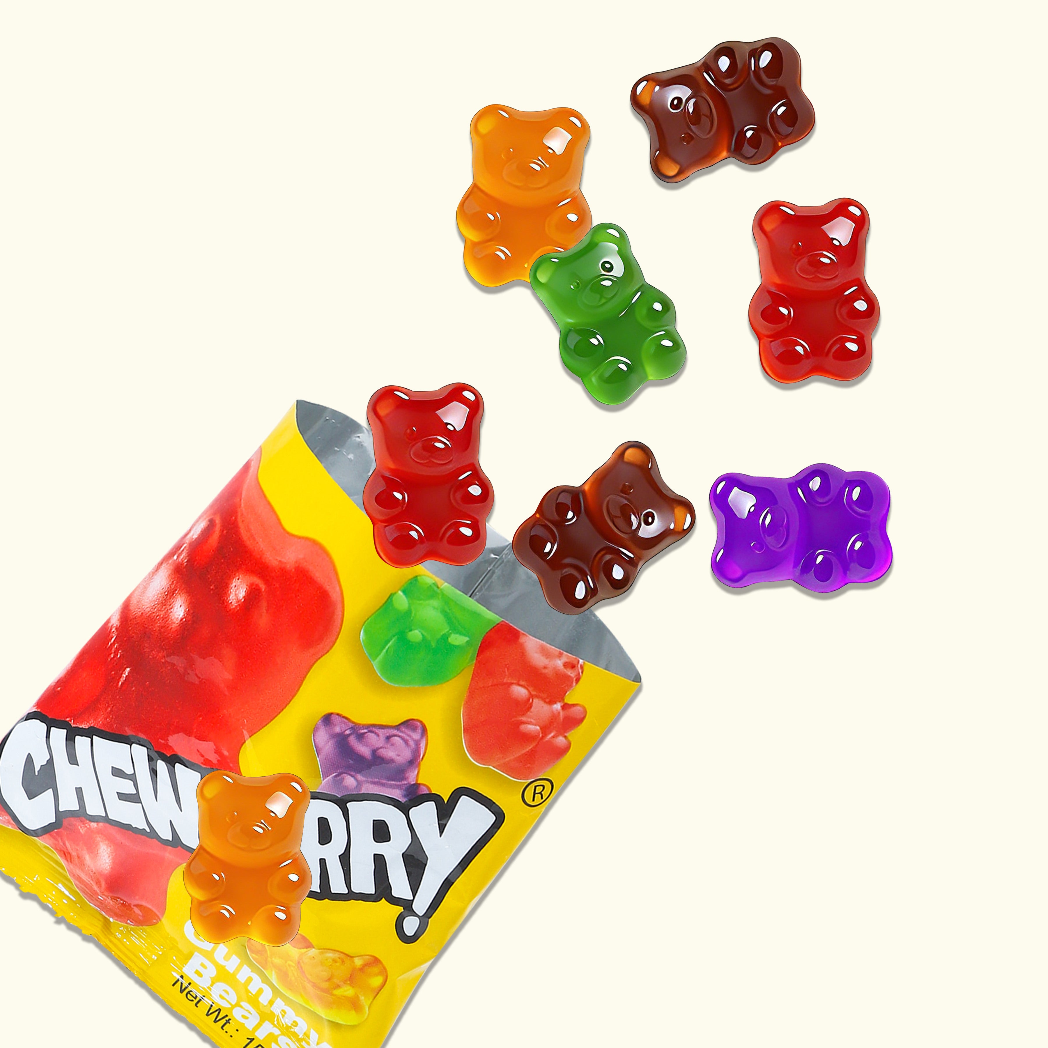 Surprise Squa - 36 Packs Chewberry with Surprise Toys