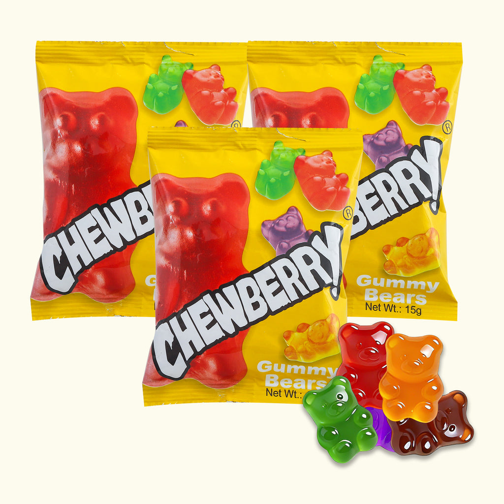 Pantry Stocks - 72 Packs Chewberry Gummies