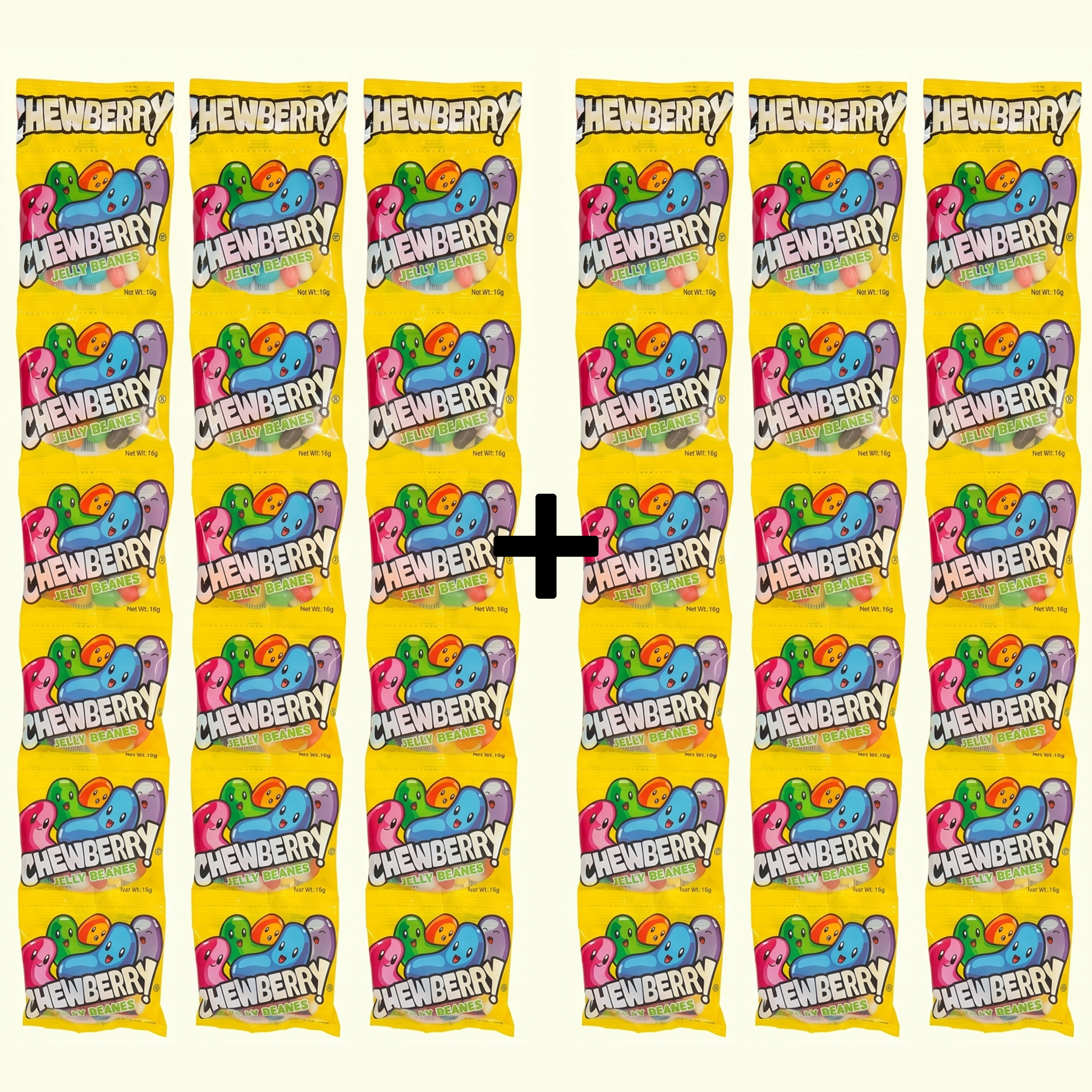 Duo Dash - 36 Packs Jelly bean