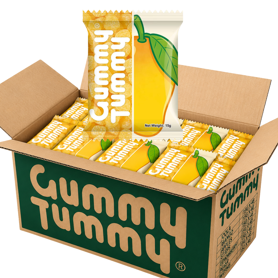 Wholesale Bundle - 360 packs Gummy Tummy Mango