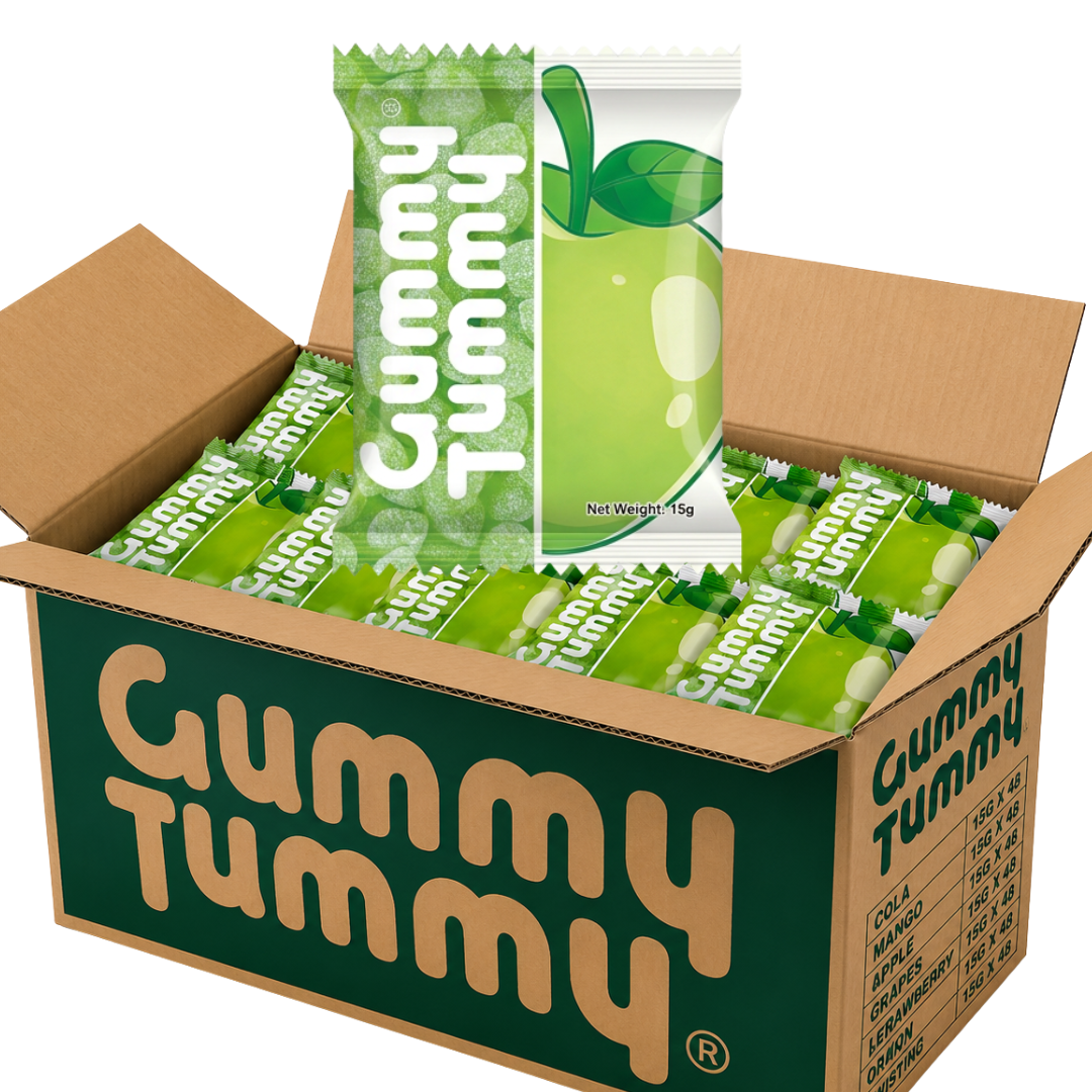 Wholesale Bundle - 360 Pc's Gummy Tummy Apple
