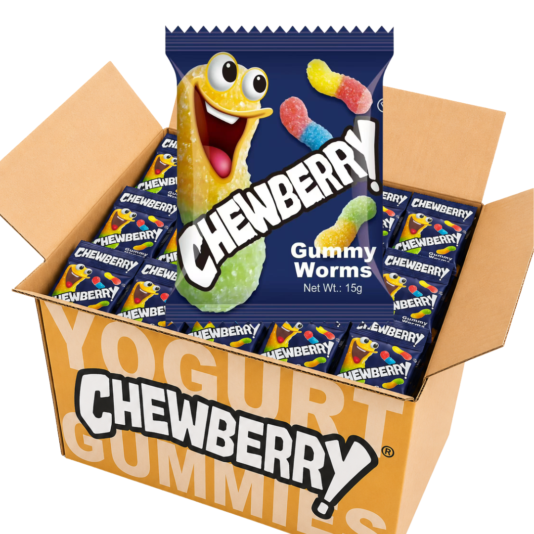 Wholesale Bundle - (360 Packs) CHEWBERRY WORM