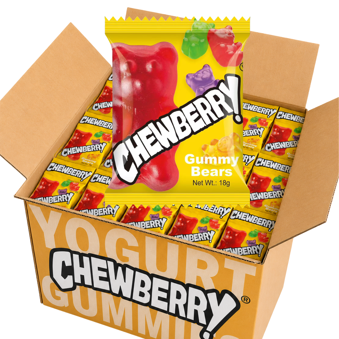 Wholesale Bundle - (360 Packs/1 box) CHEWBERRY BEAR