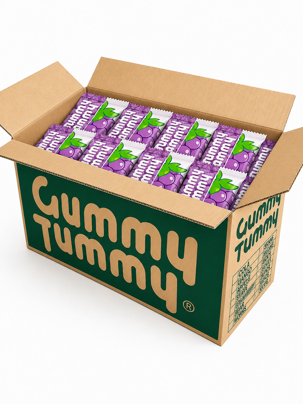 Wholesale Bundle - GUMMY TUMMY GRAPE 360 PACKS