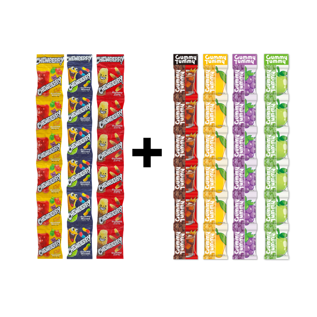 The Mood Mix - 42 Packs Chewberry Gummy Candy