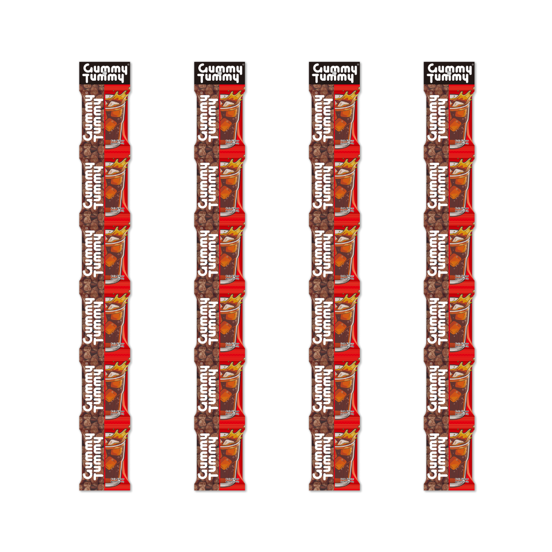 Cola Pop - 24 Packs Gummy Tummy Cola Flavor