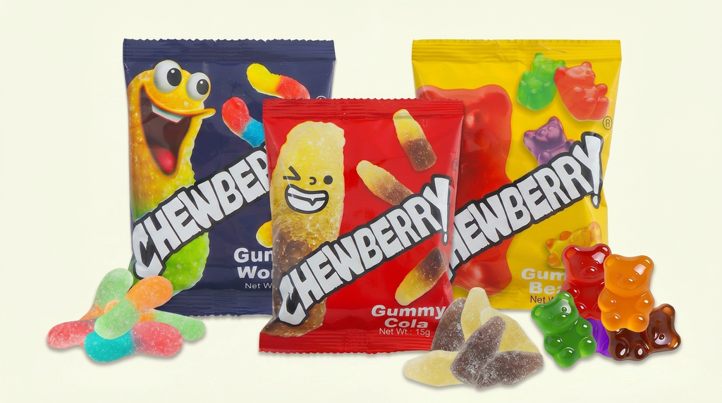 Surprise Squa - 36 Packs Chewberry with Surprise Toys