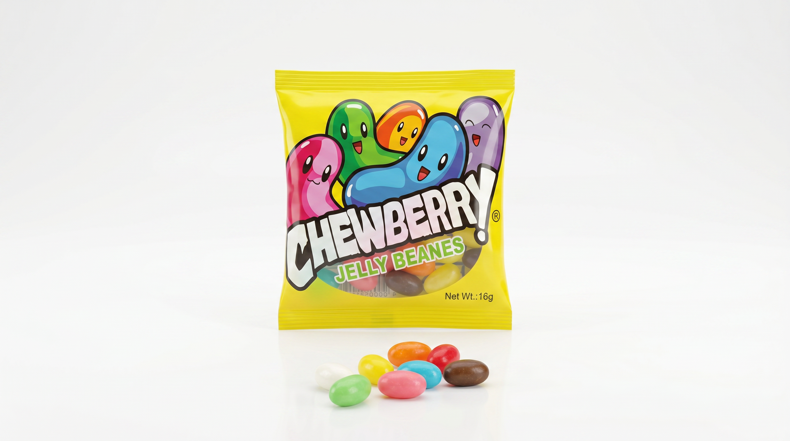 Surprise Squa - 36 Packs Jelly bean with Surprise Toys