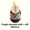 Kala Chocolate Dino Egg Crispy Wafer Inside Chocolatey Outside 80-83pcs